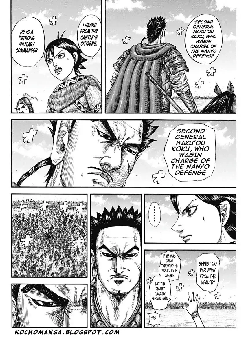 Kingdom, chapter 818