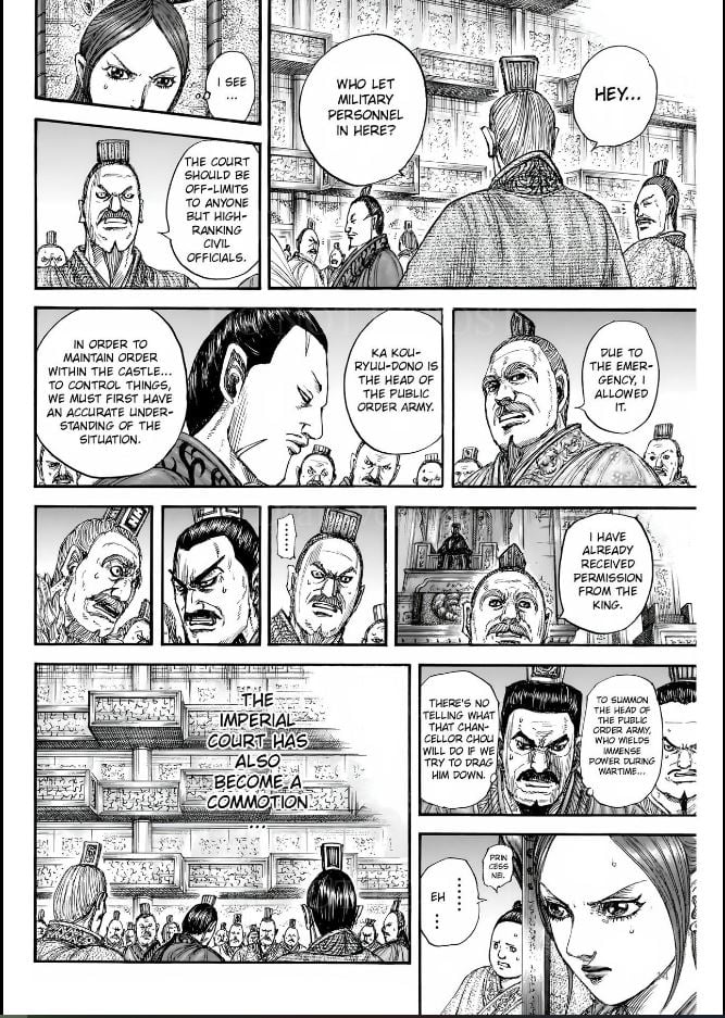 Kingdom, chapter 831
