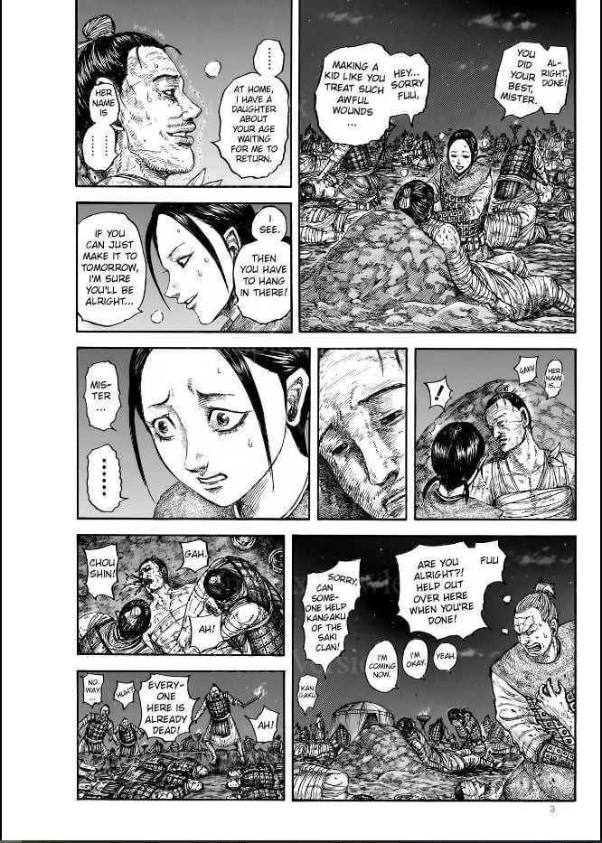 Kingdom, chapter 831