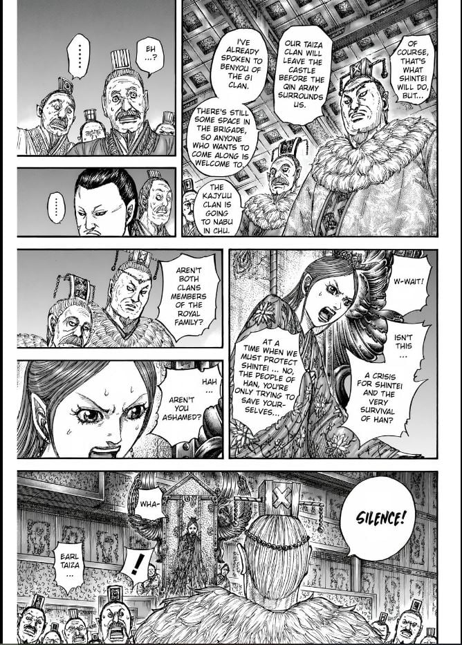 Kingdom, chapter 832