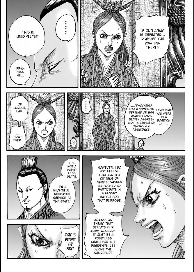 Kingdom, chapter 833
