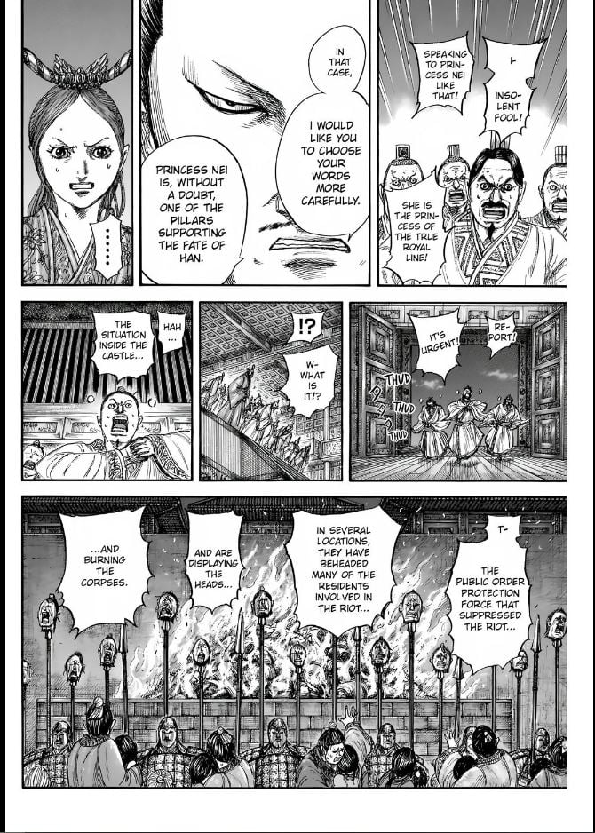 Kingdom, chapter 833