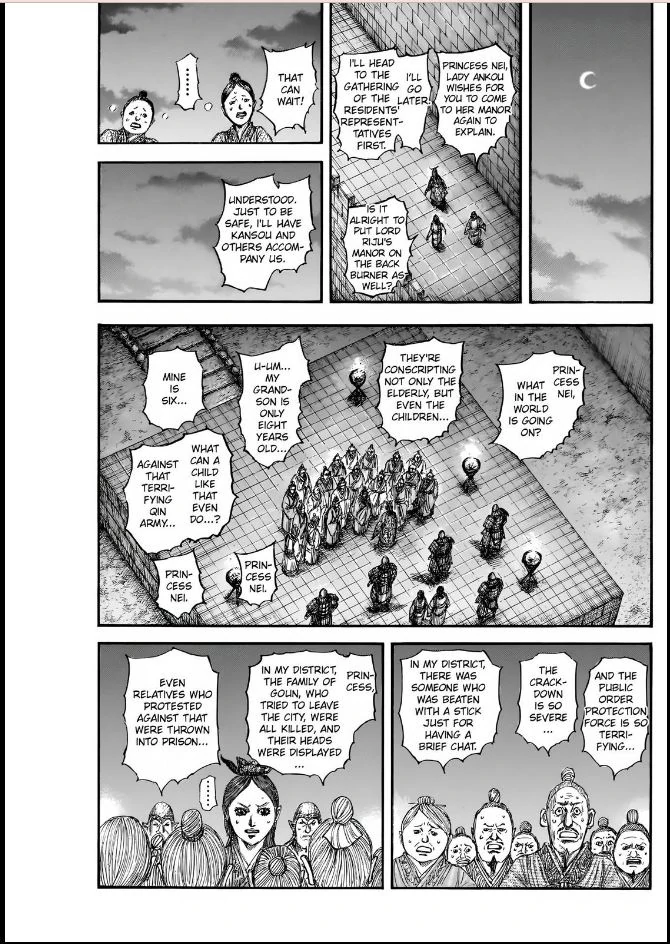 Kingdom, chapter 833