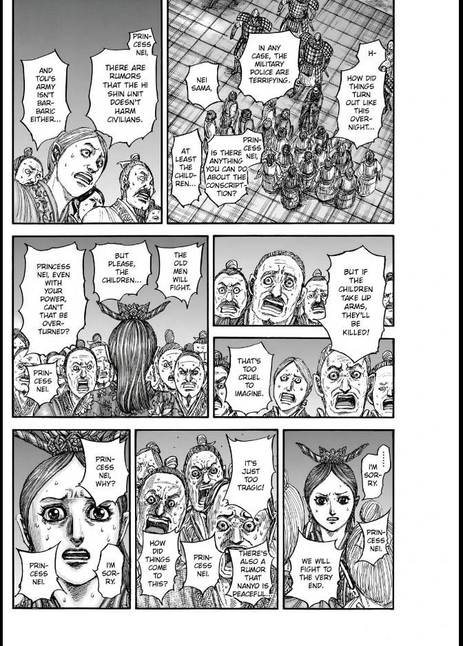 Kingdom, chapter 833
