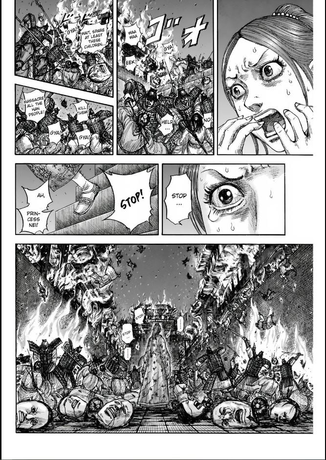 Kingdom, chapter 833