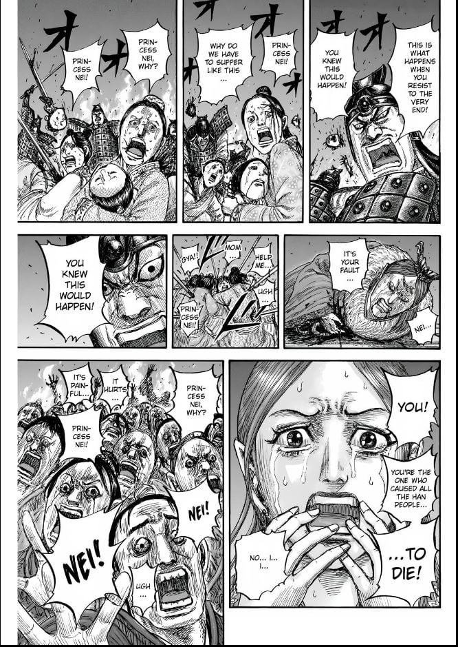 Kingdom, chapter 833