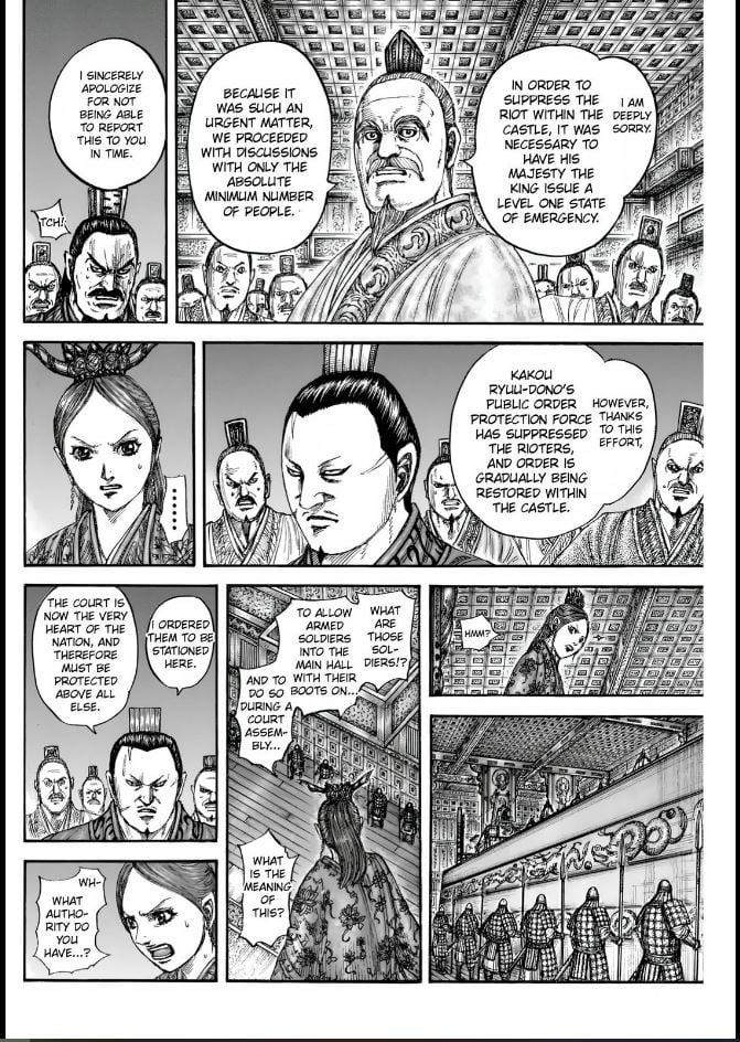 Kingdom, chapter 833