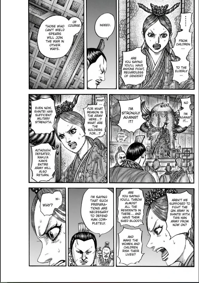 Kingdom, chapter 833