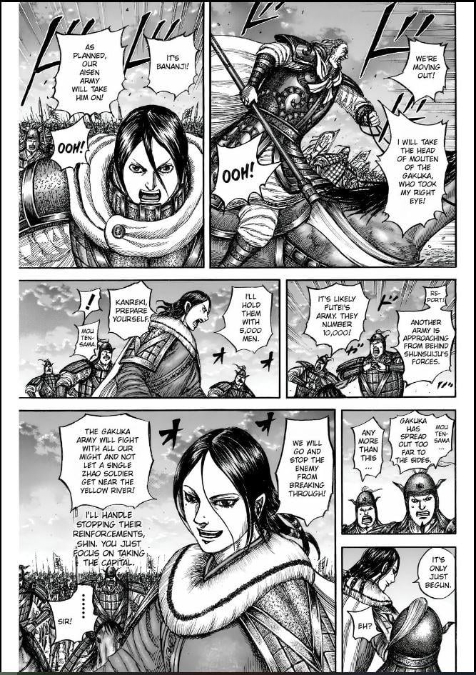Kingdom, chapter 834
