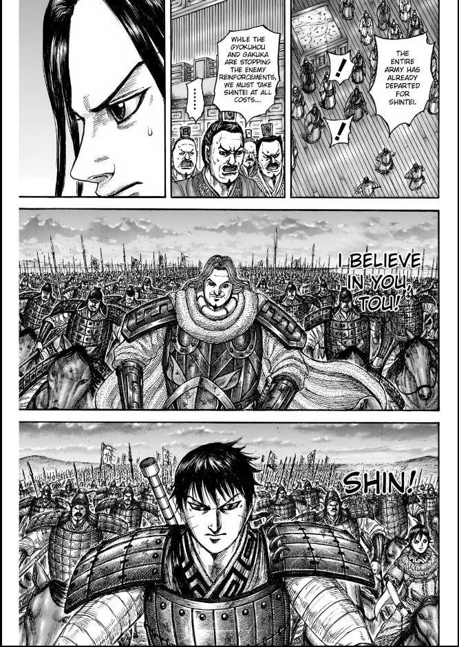 Kingdom, chapter 834