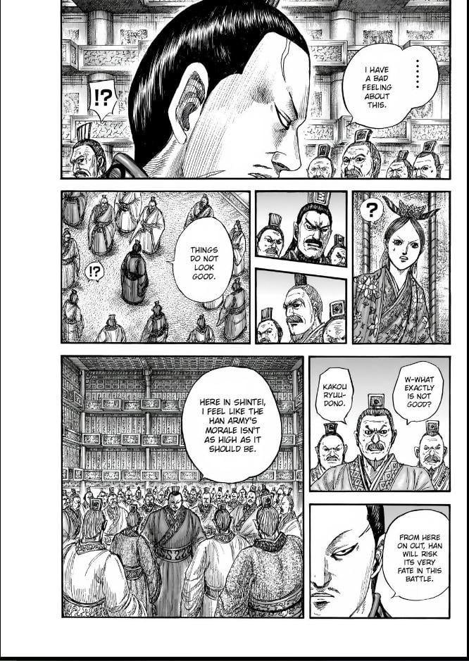 Kingdom, chapter 834