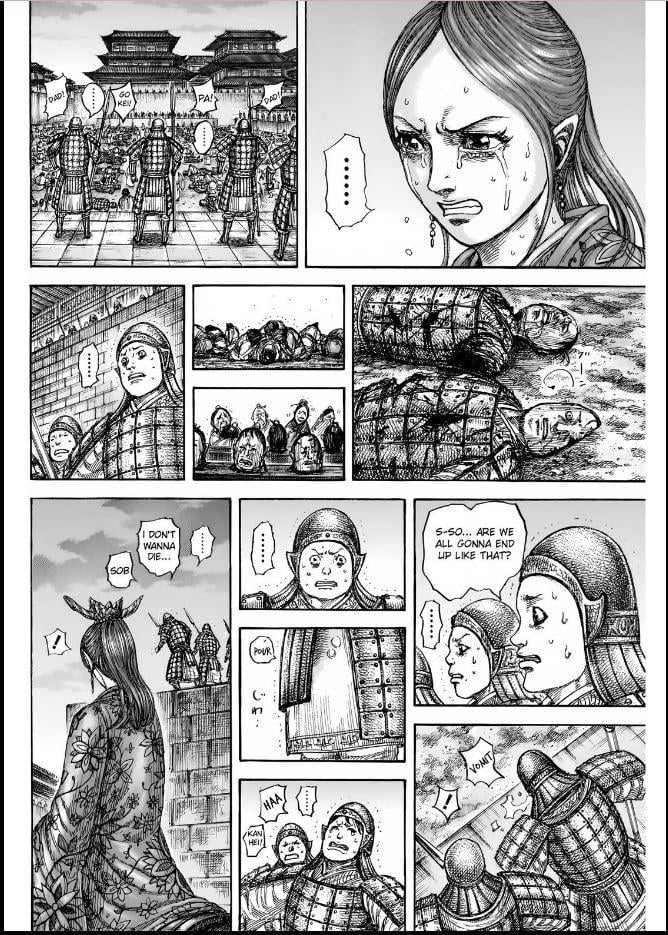 Kingdom, chapter 834
