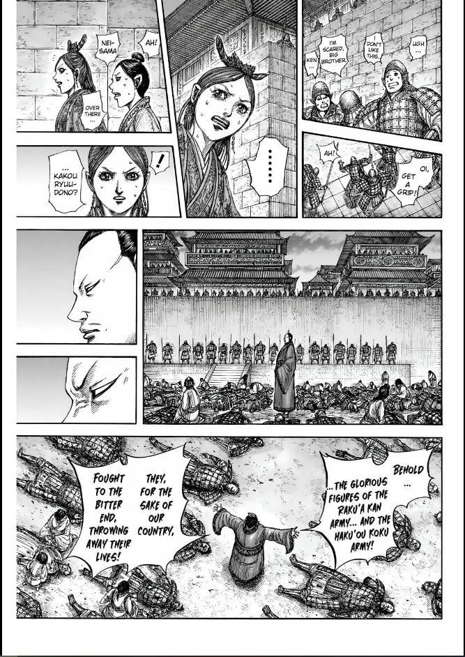 Kingdom, chapter 834