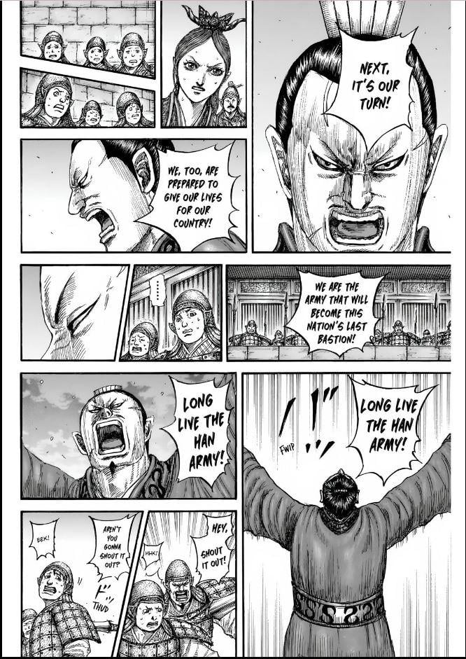 Kingdom, chapter 834