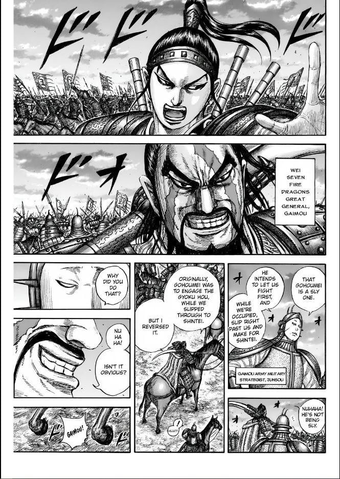 Kingdom, chapter 834