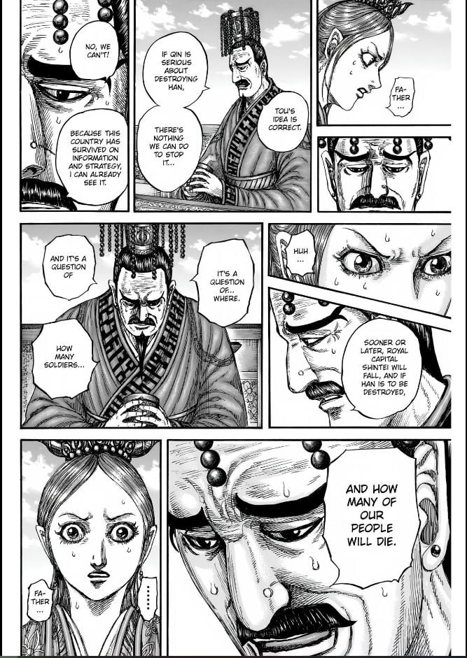 Kingdom, chapter 835