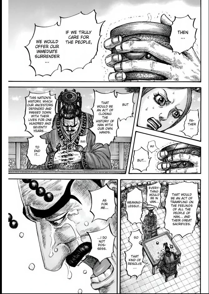 Kingdom, chapter 835