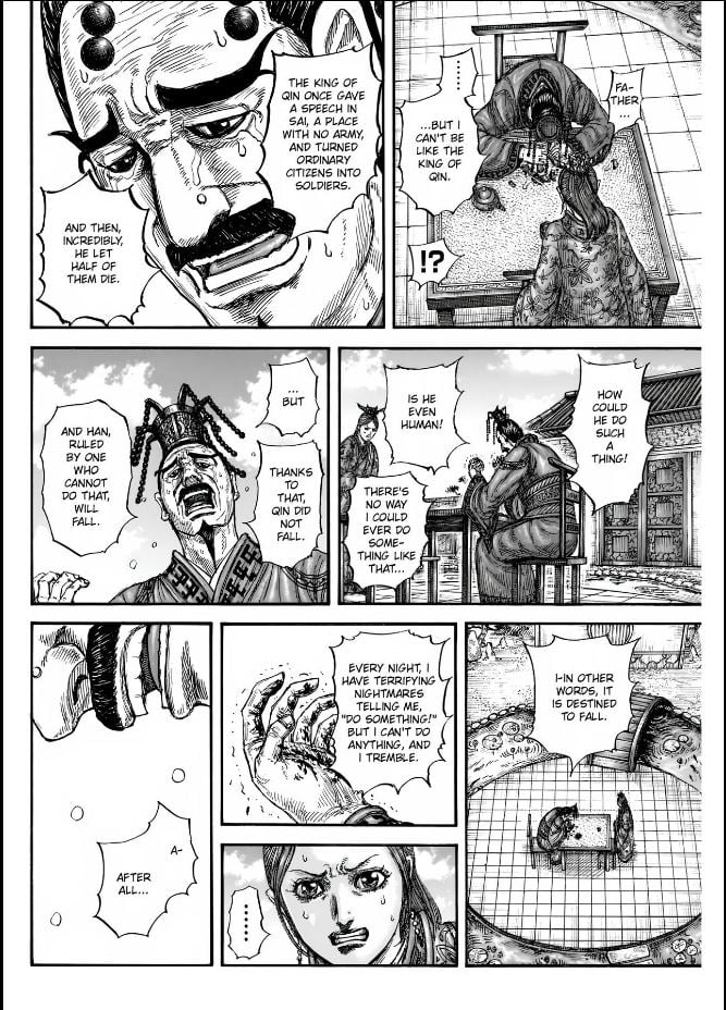 Kingdom, chapter 835