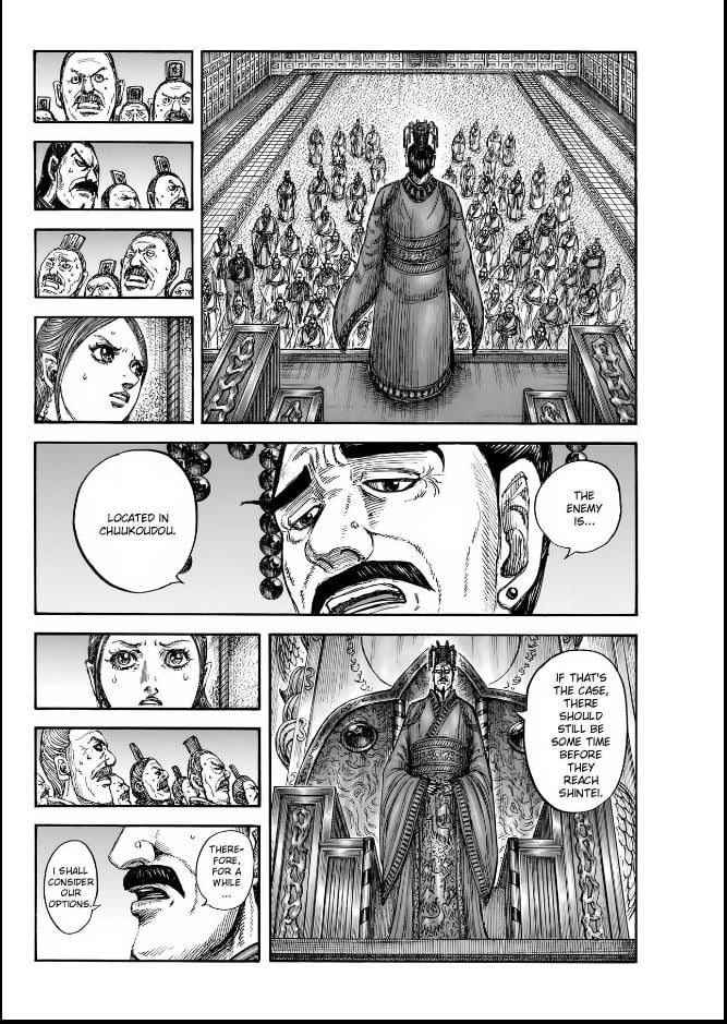 Kingdom, chapter 835