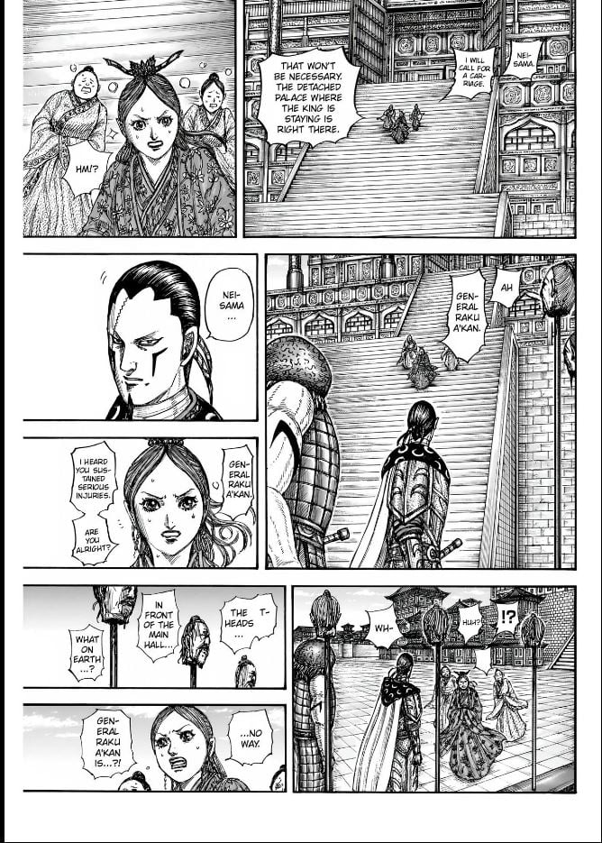 Kingdom, chapter 835