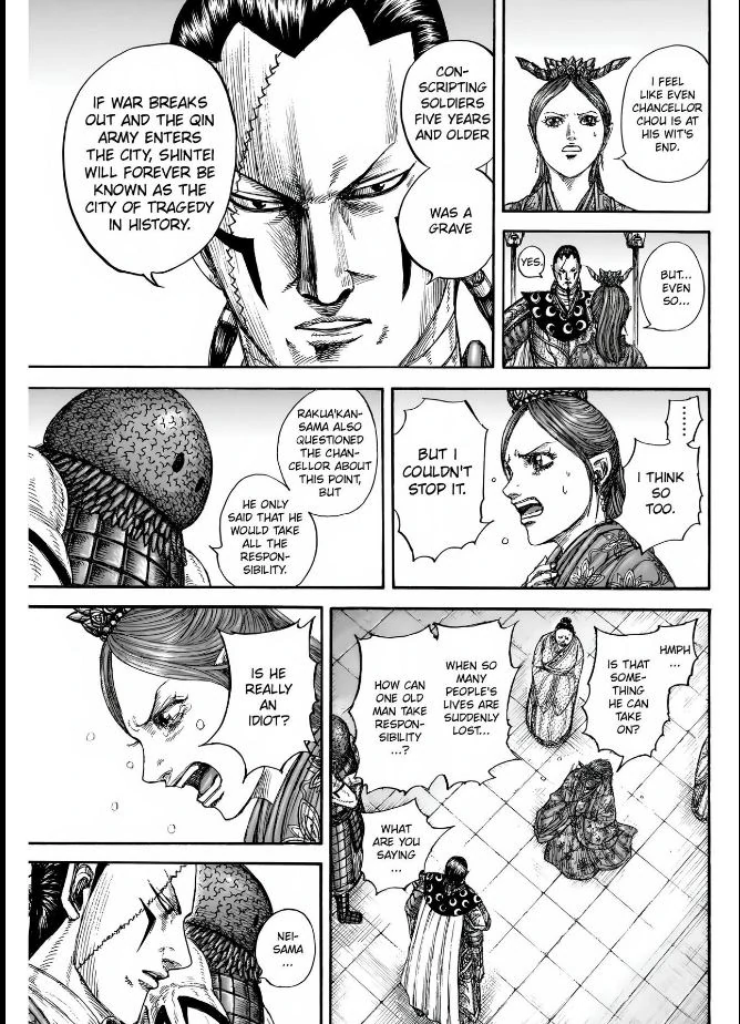 Kingdom, chapter 835