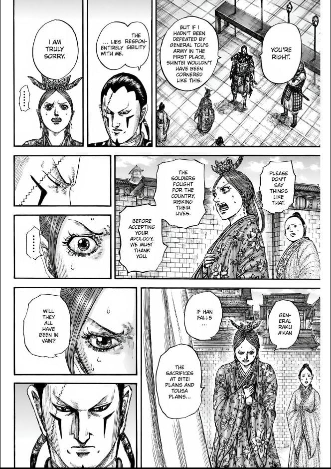Kingdom, chapter 835