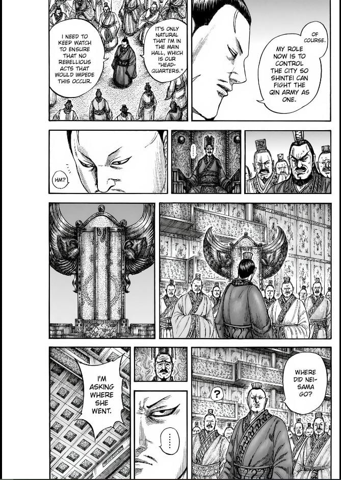 Kingdom, chapter 836