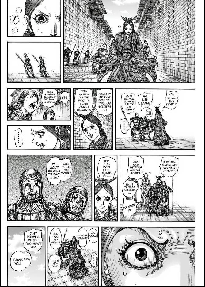 Kingdom, chapter 836