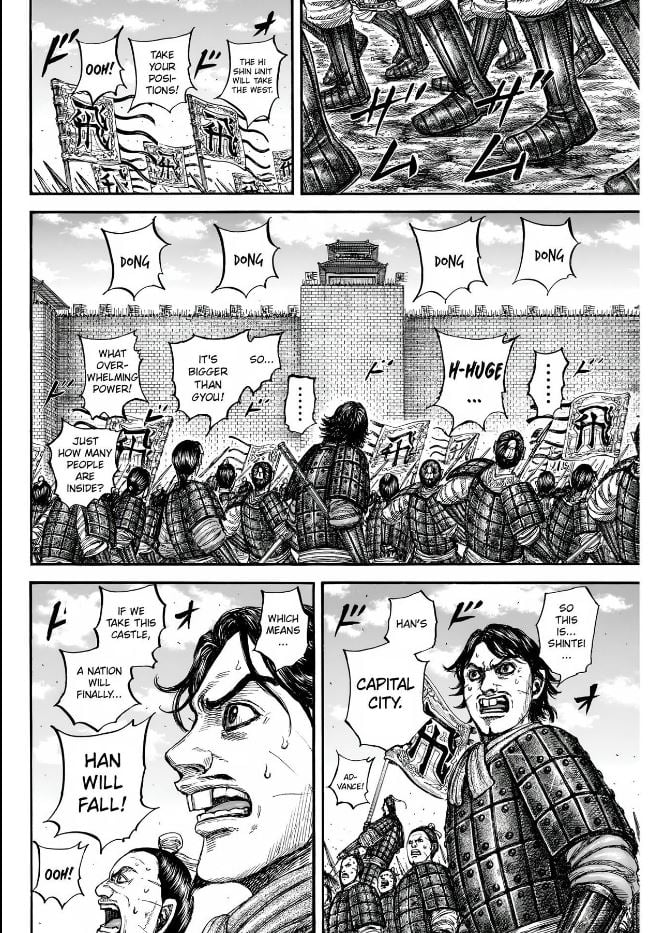 Kingdom, chapter 836