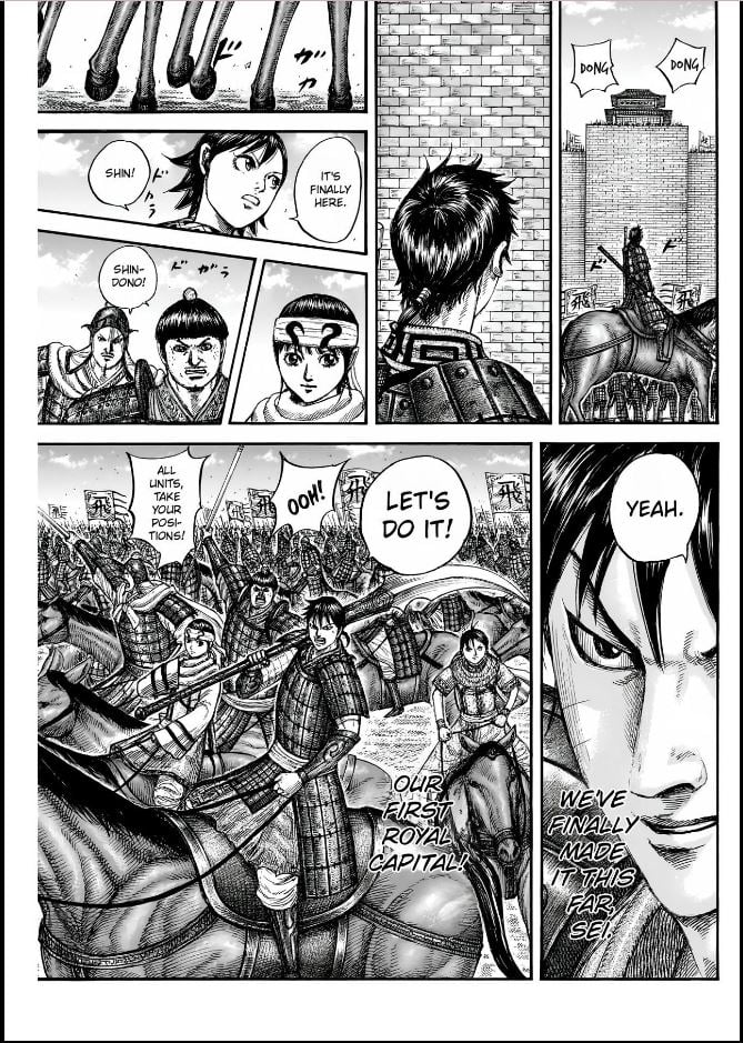Kingdom, chapter 836