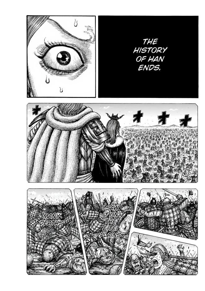 Kingdom, chapter 837