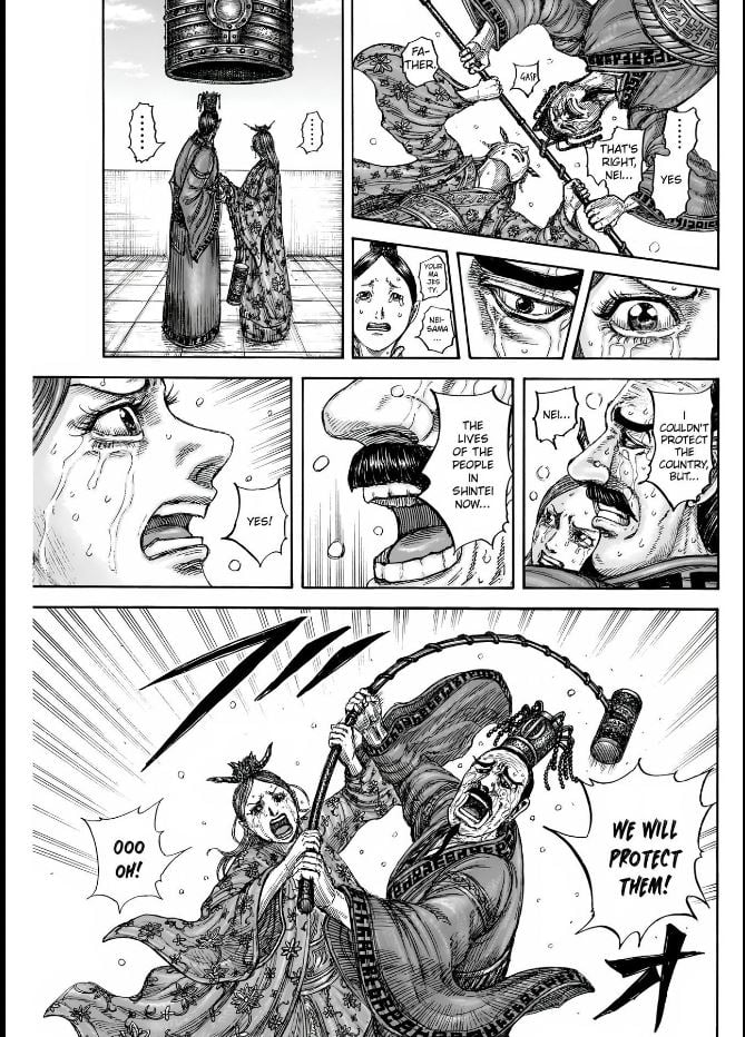 Kingdom, chapter 837
