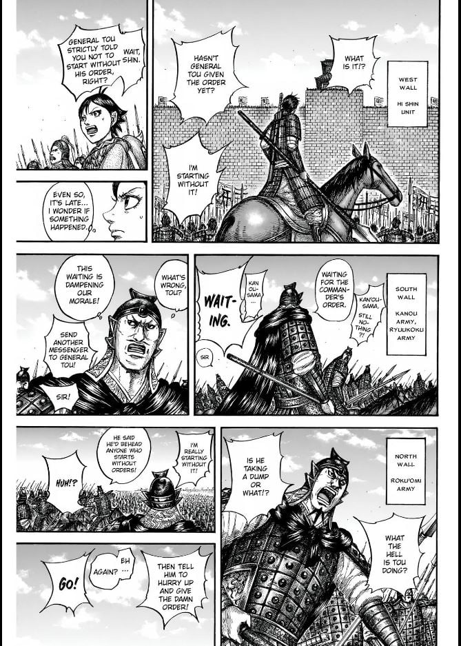 Kingdom, chapter 837
