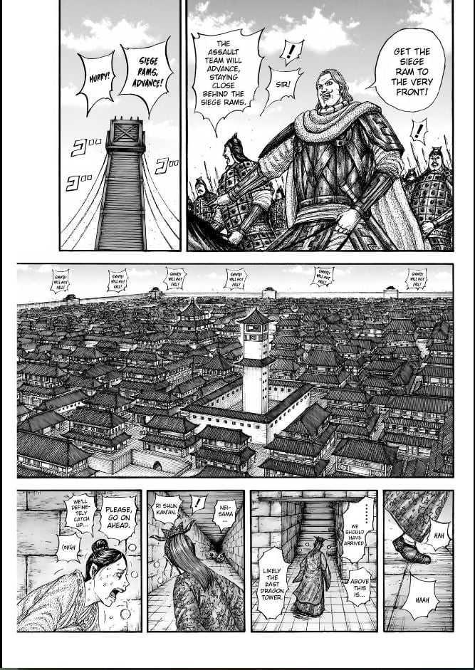 Kingdom, chapter 837