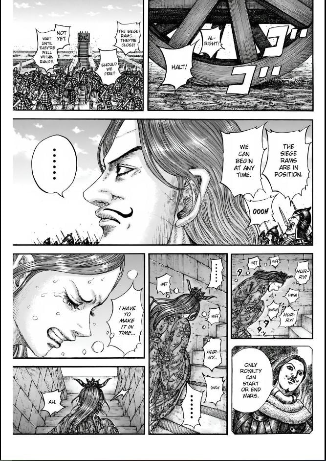 Kingdom, chapter 837