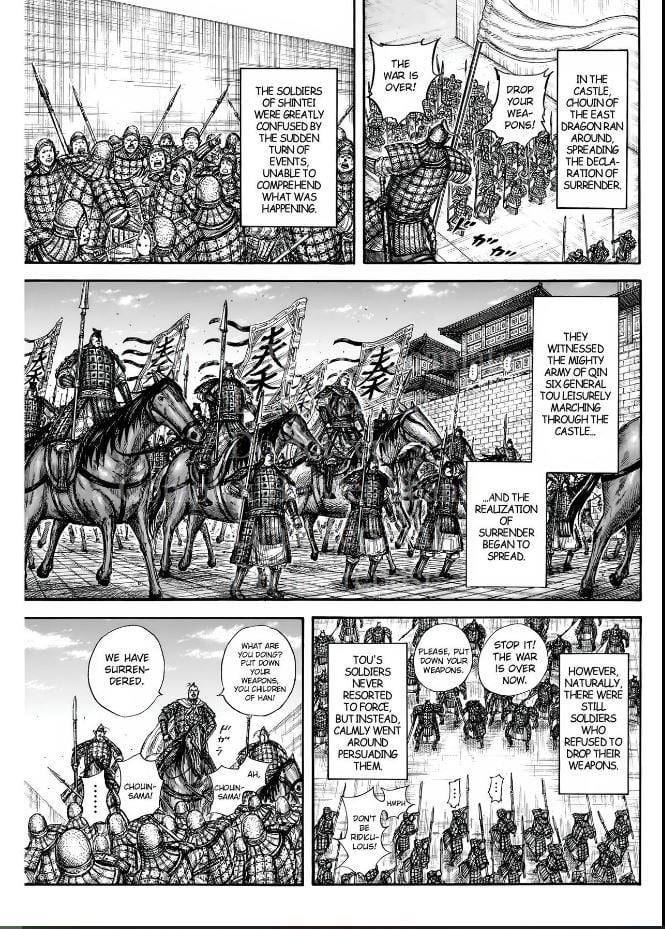 Kingdom, chapter 838