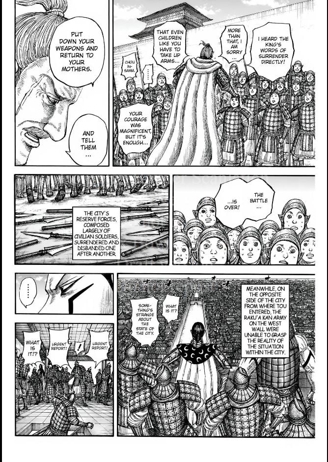 Kingdom, chapter 838