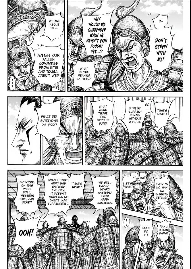 Kingdom, chapter 838