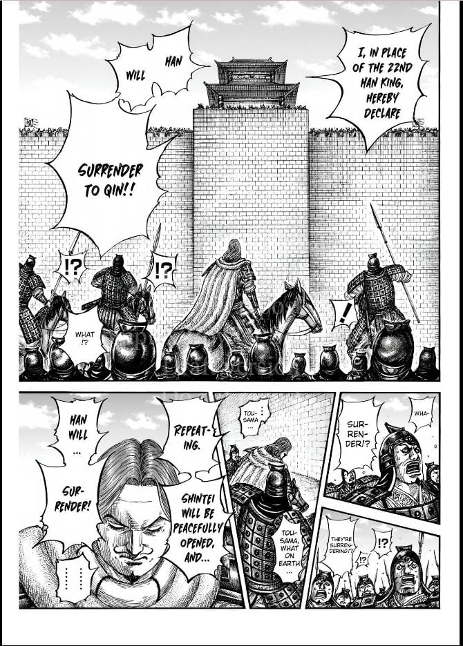 Kingdom, chapter 838