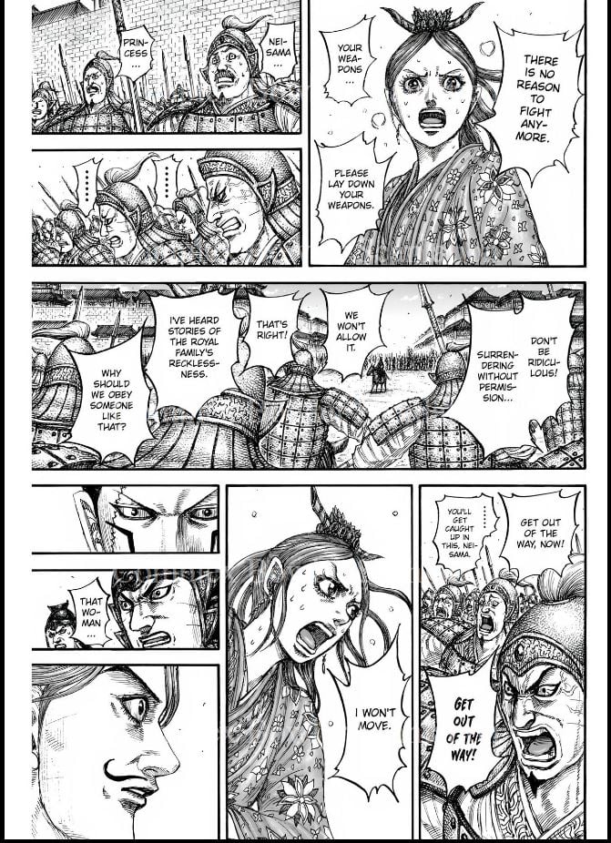 Kingdom, chapter 839