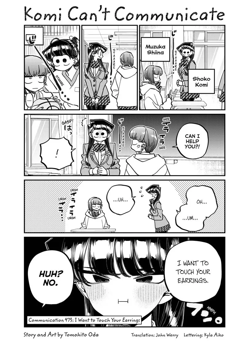 Komi Can't Communicate, Chapter 473