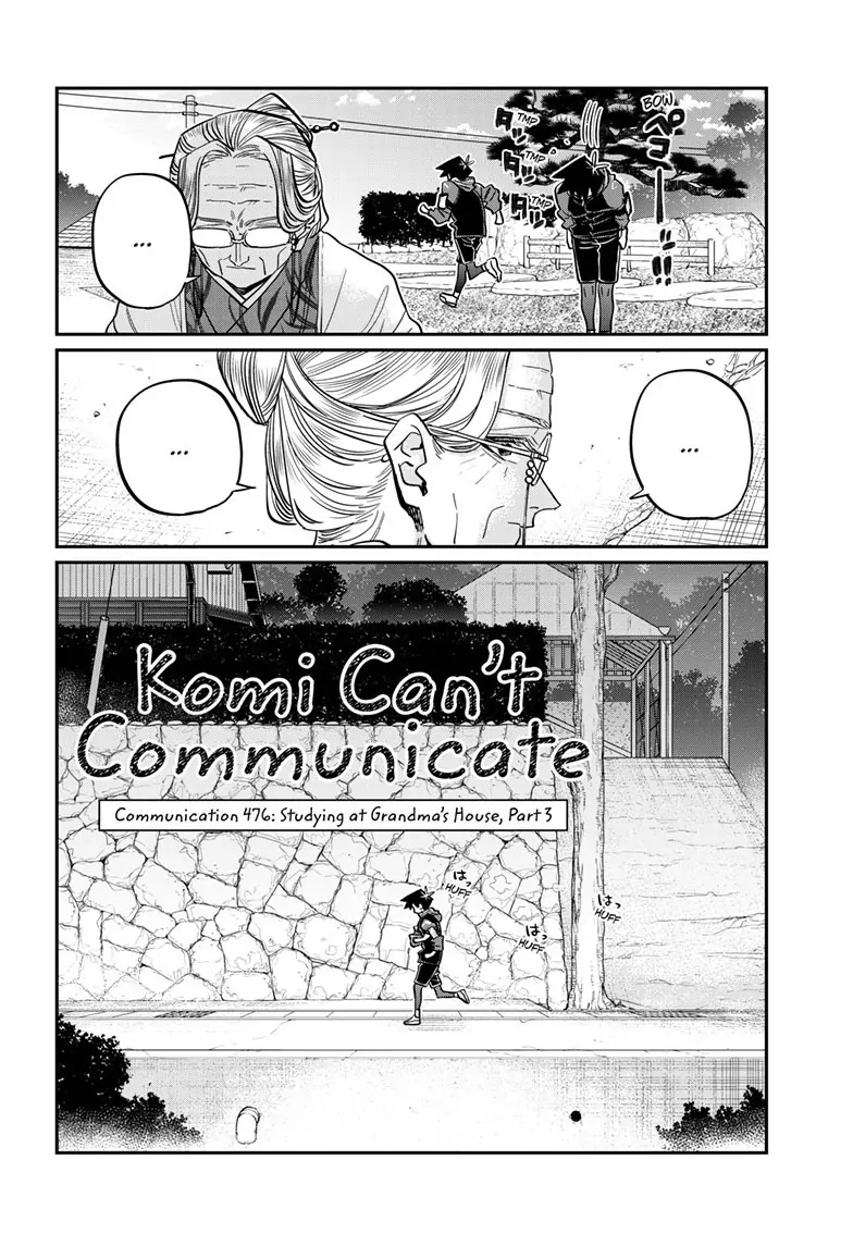 Komi Can't Communicate, Chapter 476