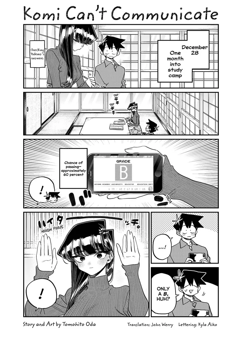 Komi Can't Communicate, Chapter 480