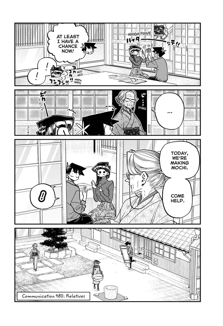 Komi Can't Communicate, Chapter 480