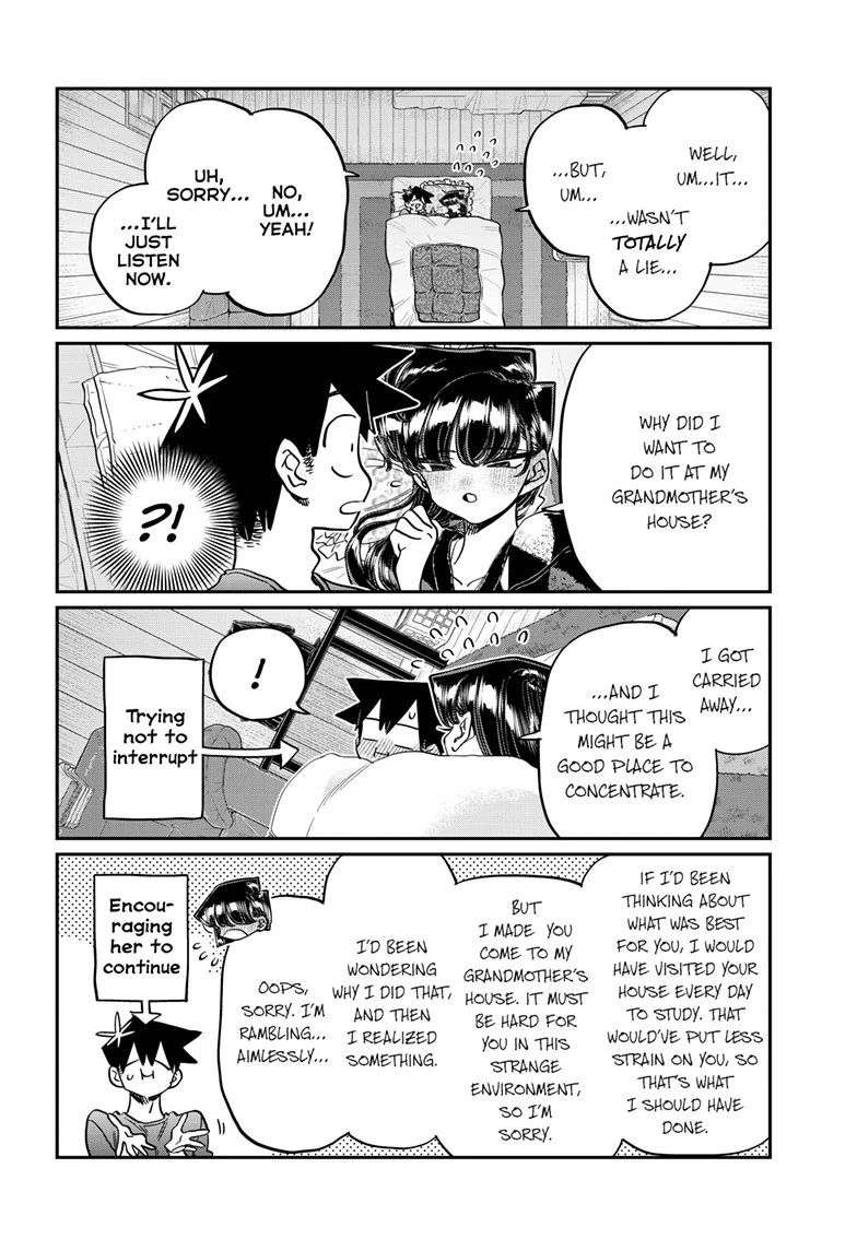 Komi Can't Communicate, Chapter 482