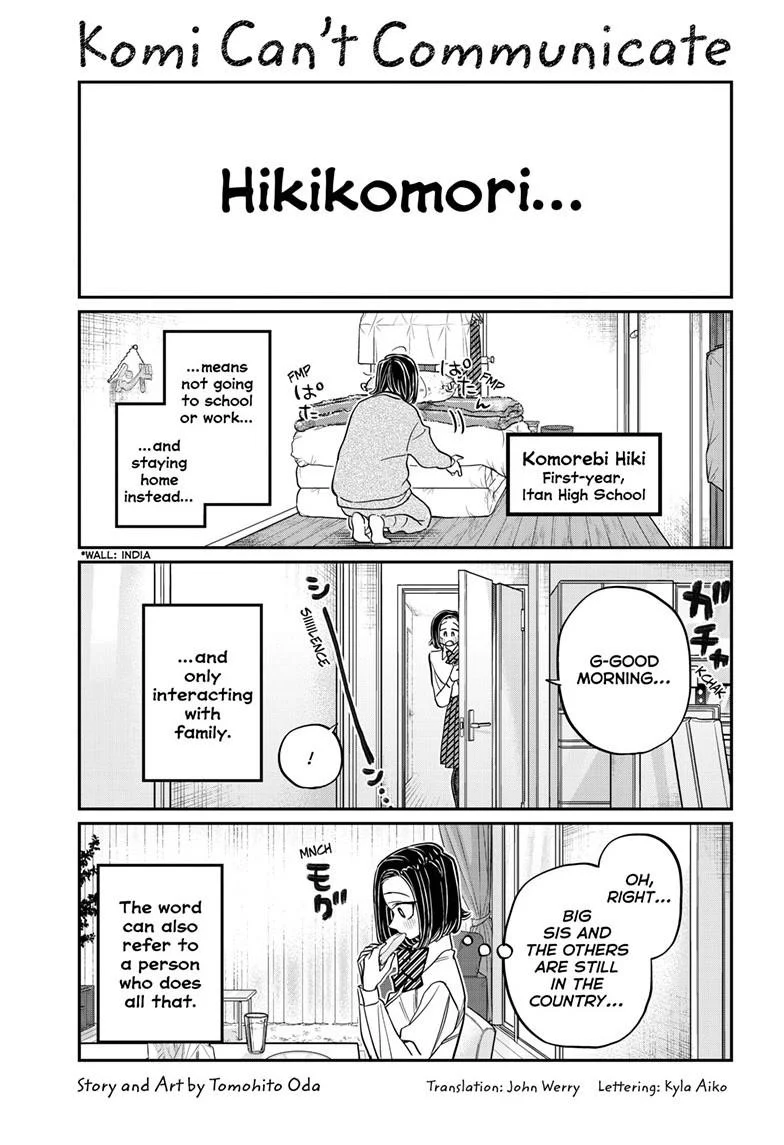 Komi Can't Communicate, Chapter 488