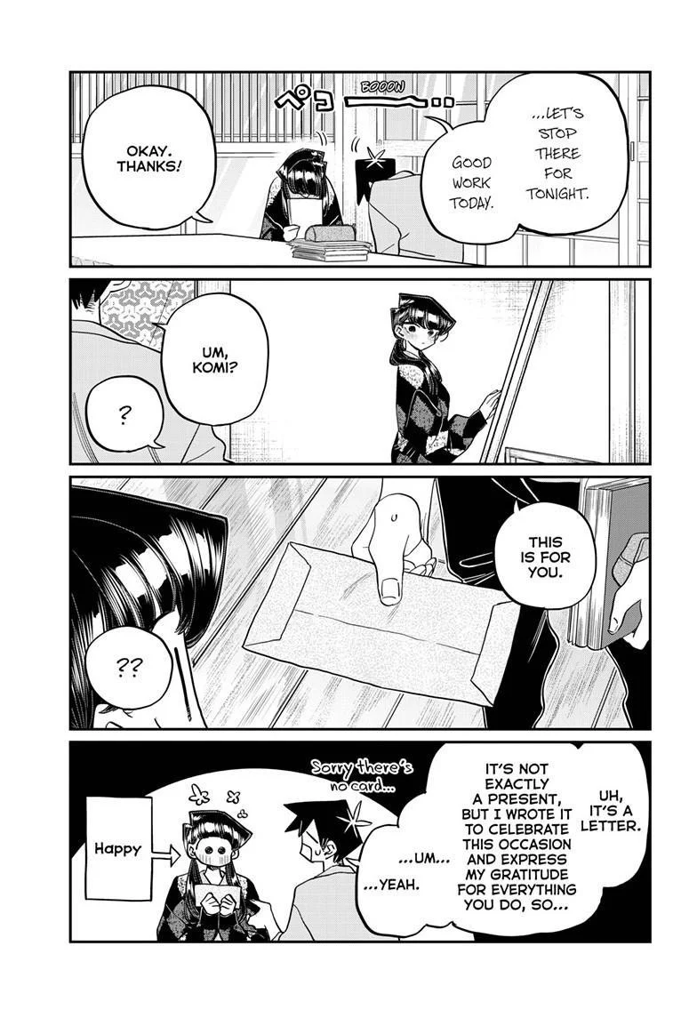 Komi Can't Communicate, Chapter 491