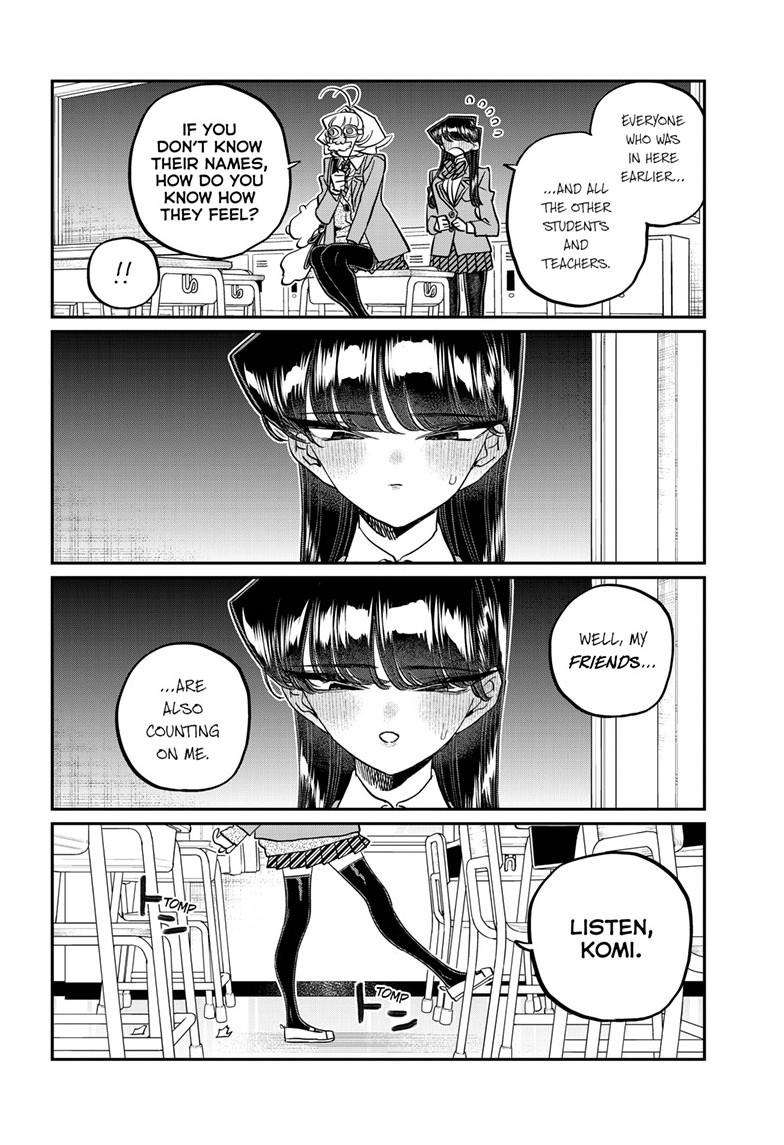 Komi Can't Communicate, Chapter 495