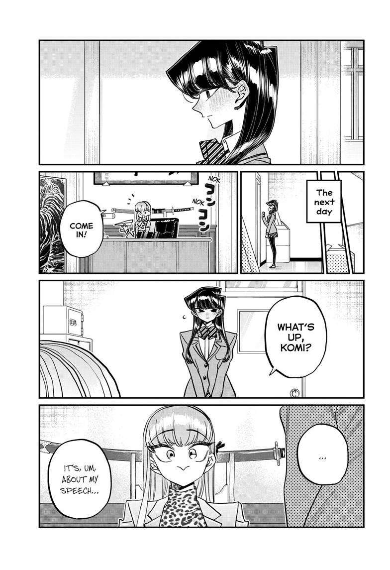 Komi Can't Communicate, Chapter 495