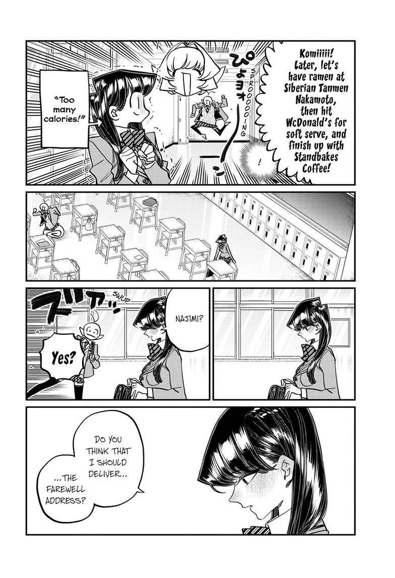 Komi Can't Communicate, Chapter 495